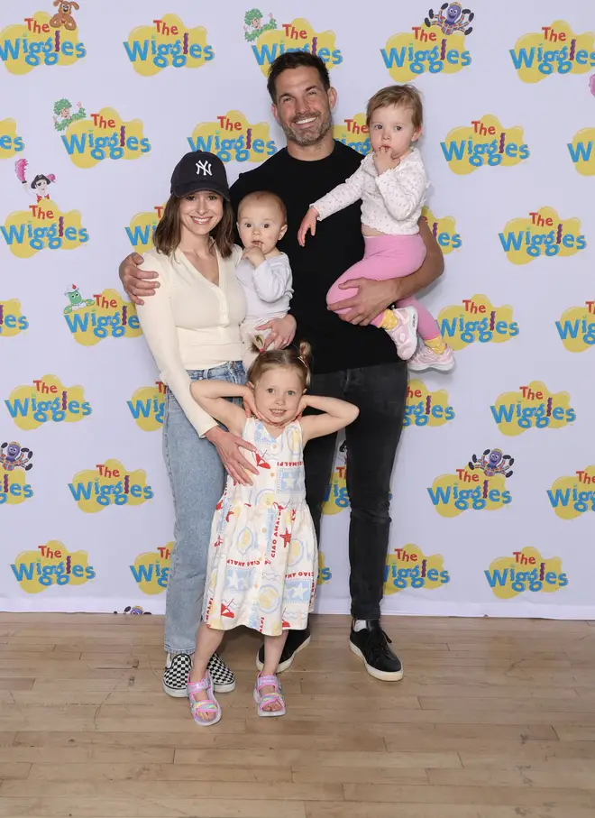 Camilla Thurlow and Jamie Jewitt have three children