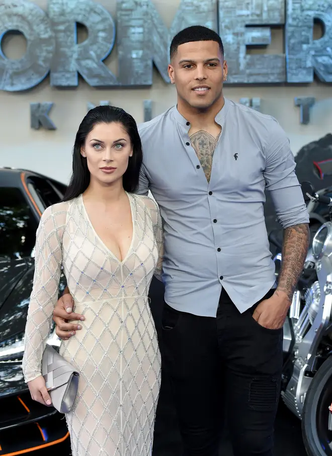 Cally Jane Beech and Luis Morrison have one child together