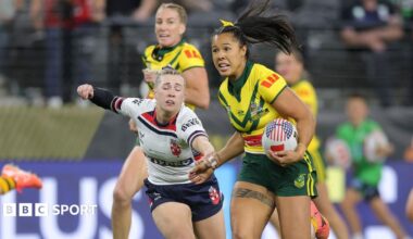 England v Australia in Las Vegas, March 2025