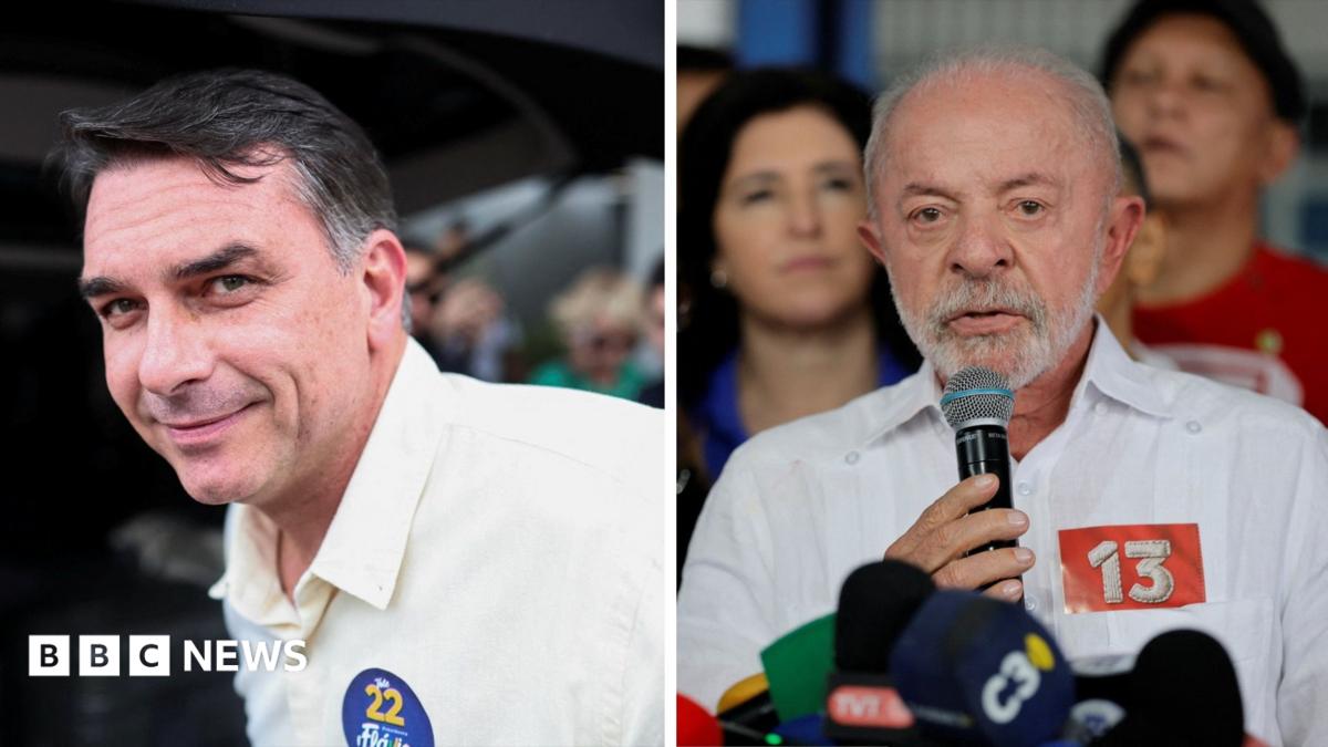 Brazil elections: Polls set to close in Brazil's presidential election run-off between Lula and Bolsonaro's son