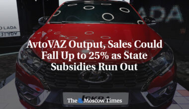 AvtoVAZ Output, Sales Could Fall Up to 25% as State Subsidies Run Out