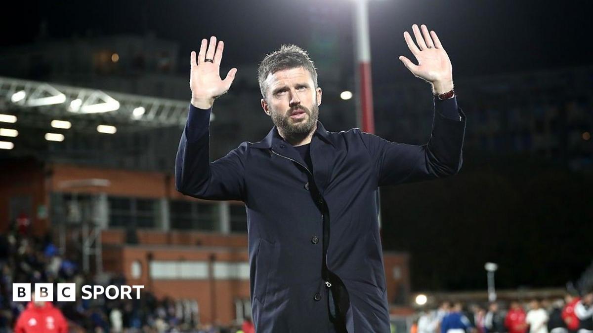 Manchester United head coach Michael Carrick