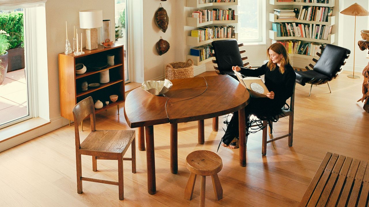 Julianne Moore's Greenwich Village duplex reveals a discerning eye for interiors