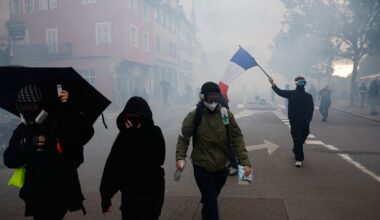 More than 400,000 turn out to protest across France