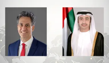Abdullah bin Zayed, UK Foreign Secretary discuss developments