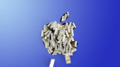 Apple Logo Cash Blue