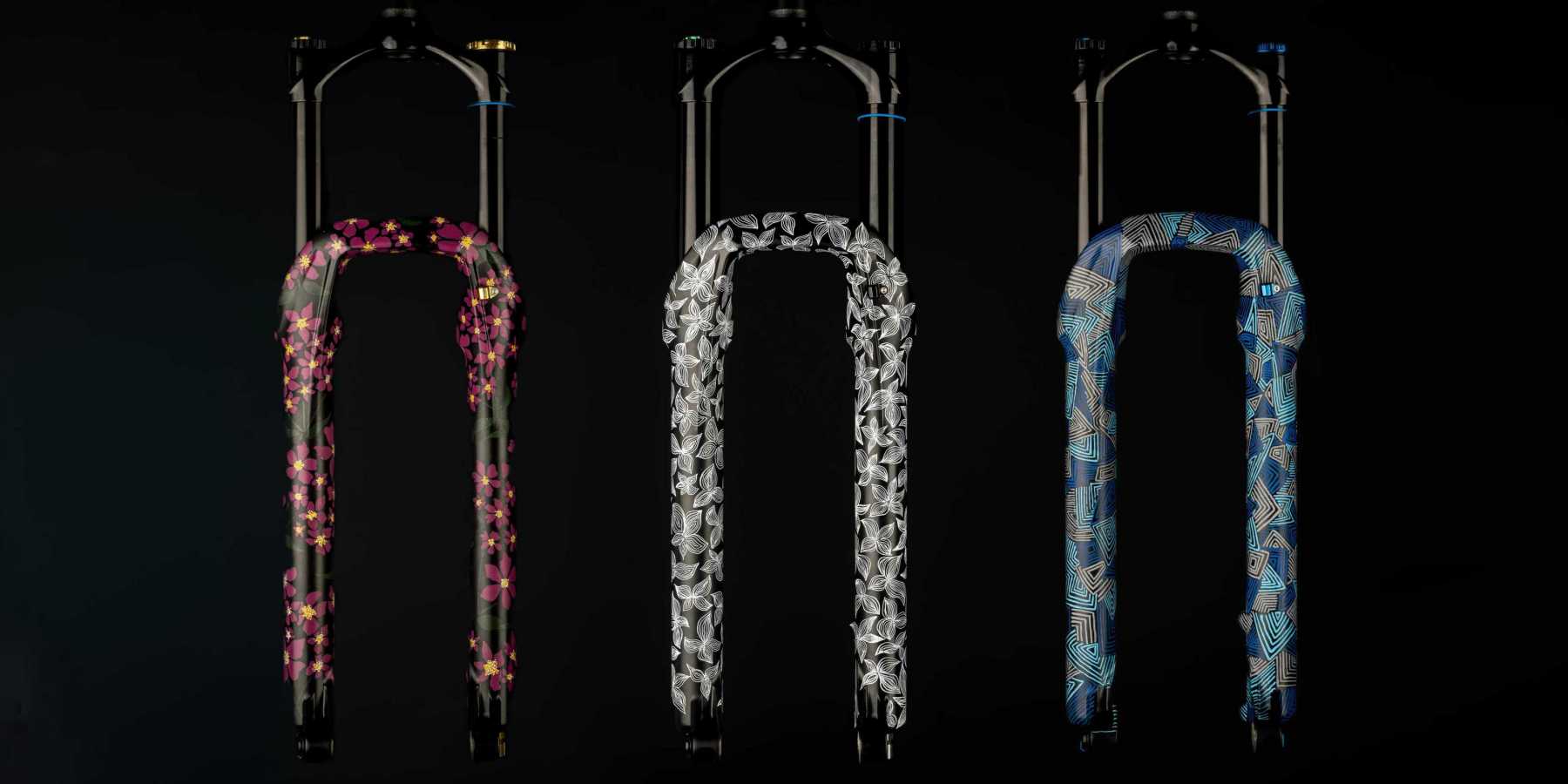 Check out the Hand-Painted Artist Series Helm MKII Forks – BIKEPACKING.com