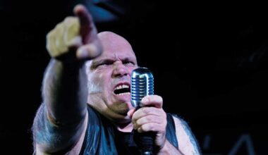 Blaze Bayley onstage
