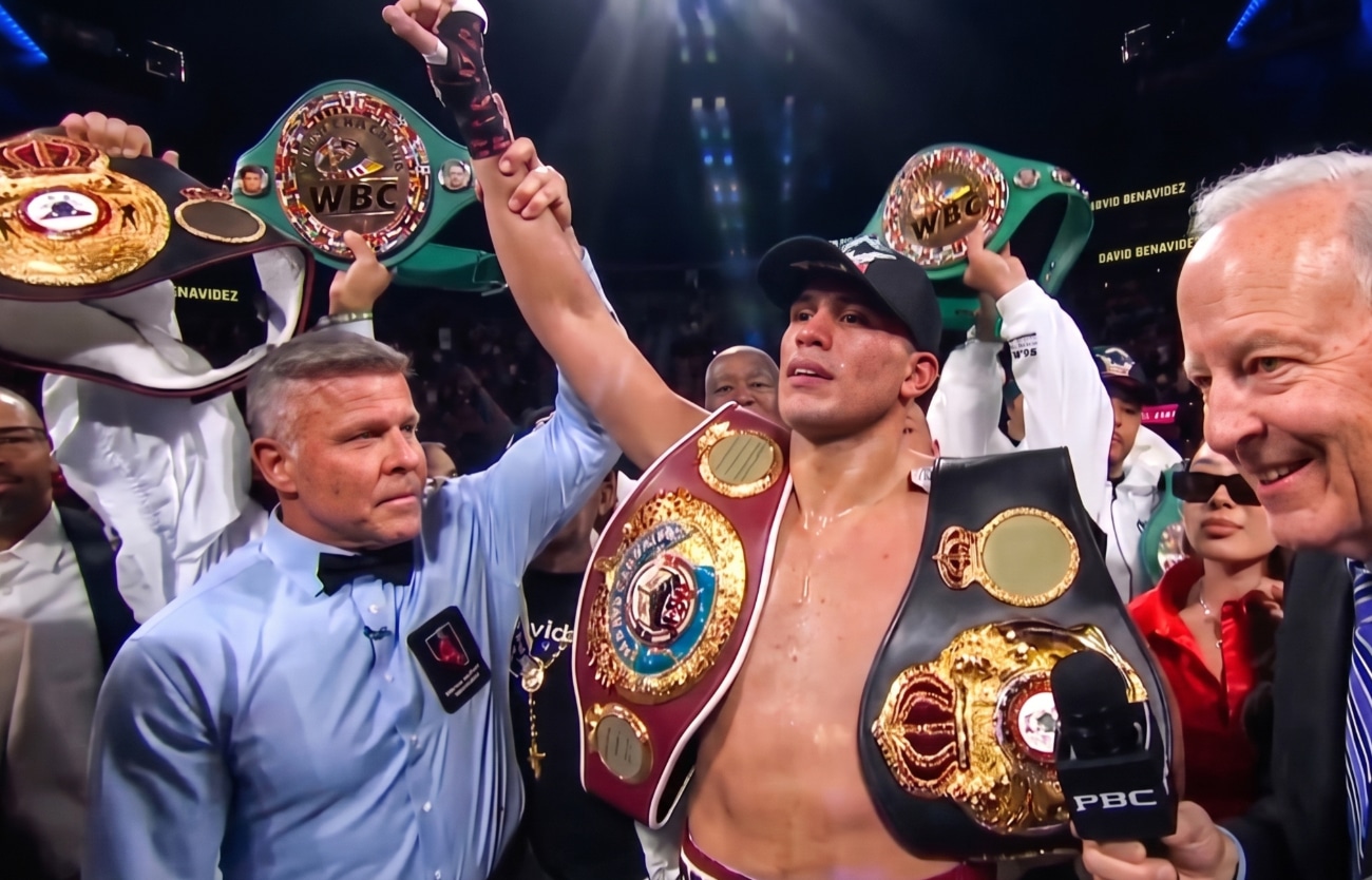 Image: David Benavidez Loses WBA Light Heavyweight Belt