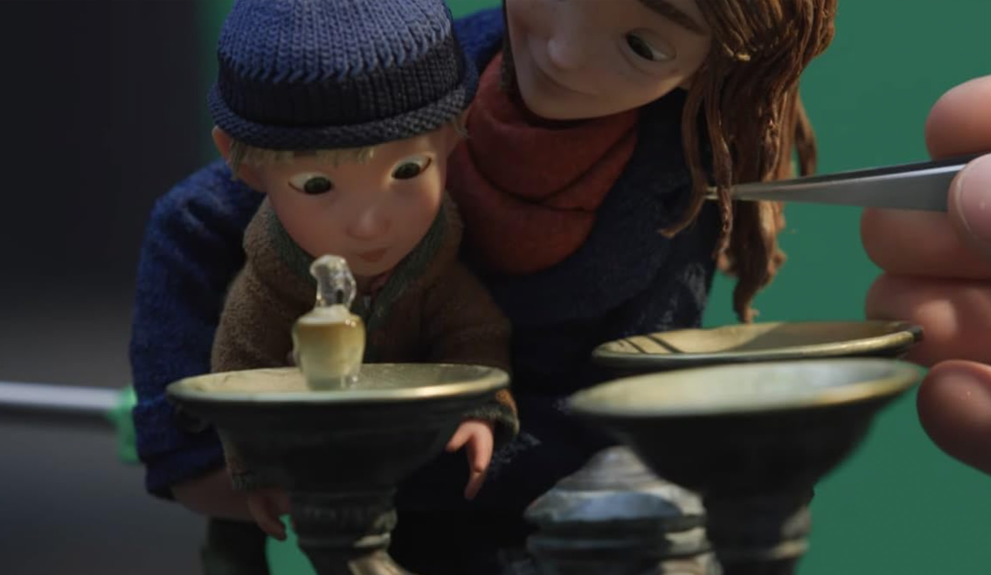 Even the water in Portland's famed Benson Bubblers was stop-motion animated