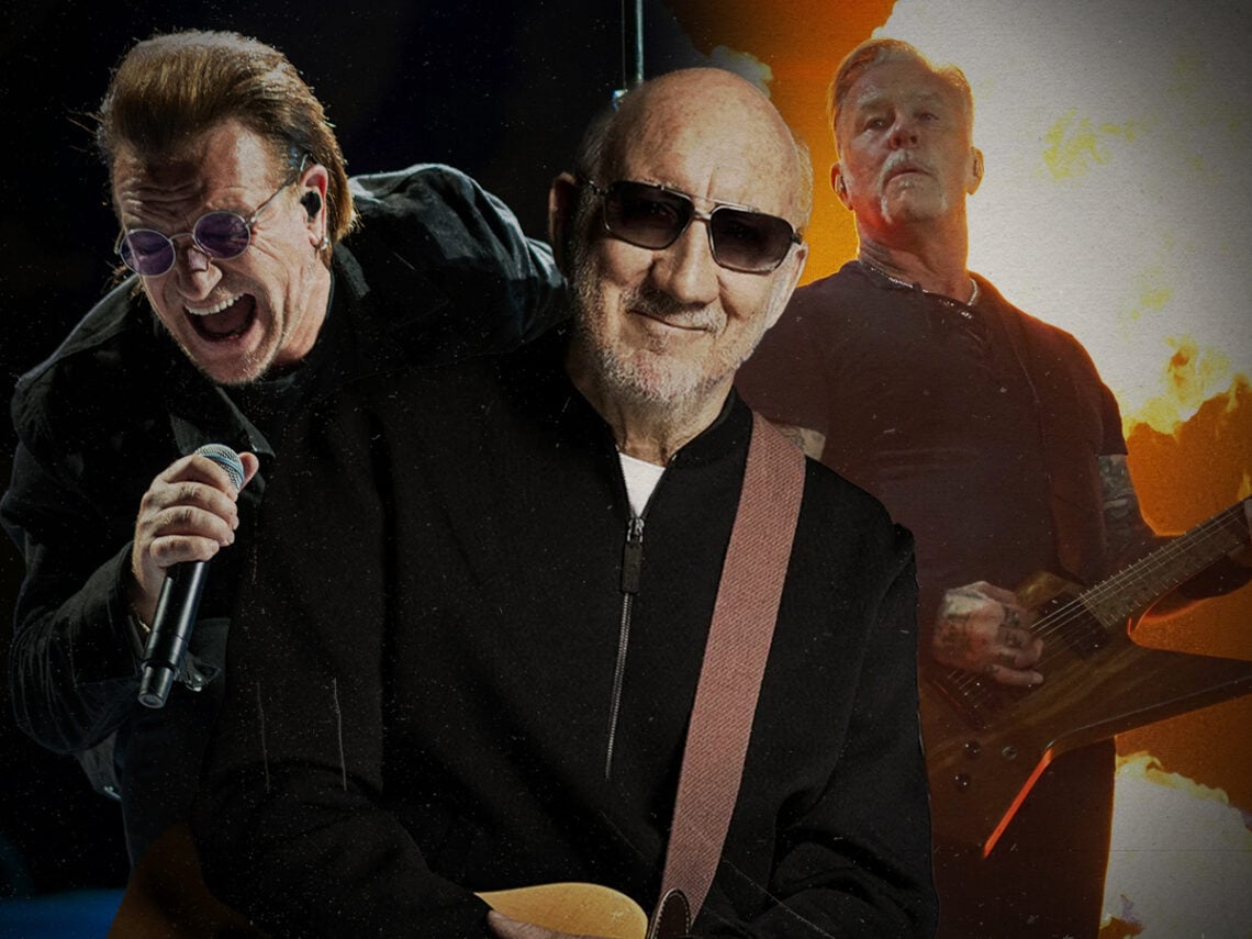 Bono - James Hetfield - Pete Townshend - Split