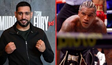 Amir Khan sums up Conor Benn’s chances of becoming world champion after Garcia KO