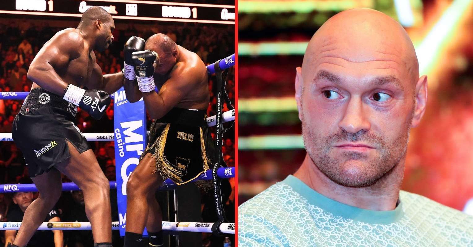 Tyson Fury delivers verdict on Ben Davison throwing in the towel to end Dubois vs Wardley rematch