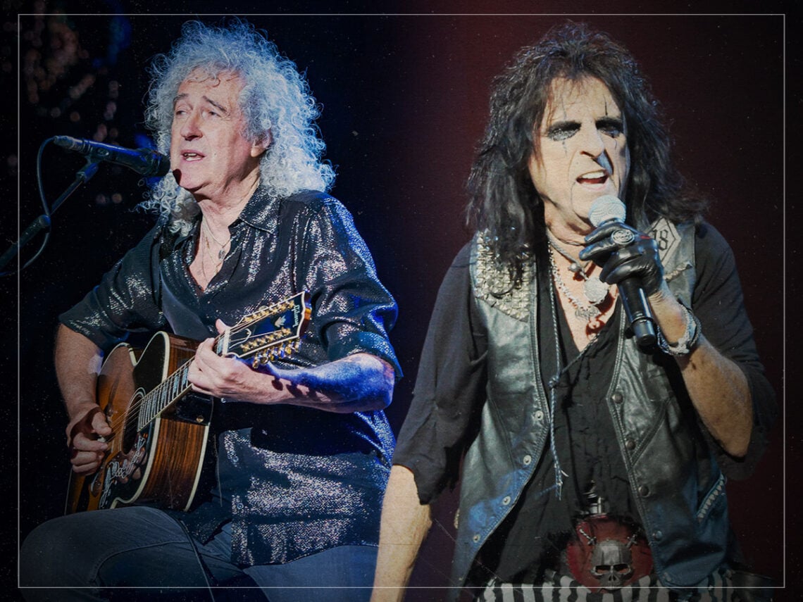 Brian May - Alice Cooper - Split
