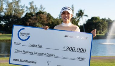 Lydia Ko closes in on Annika Sorenstam on LPGA all-time money list