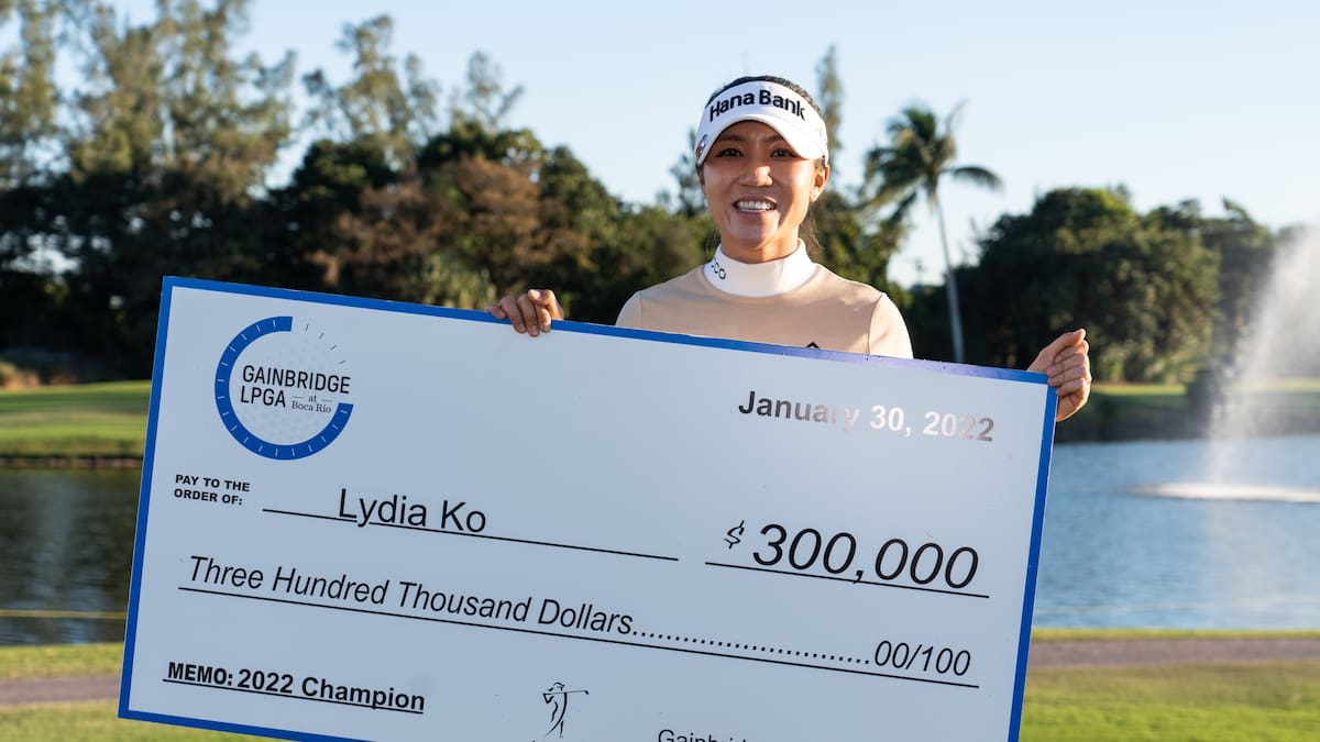 Lydia Ko closes in on Annika Sorenstam on LPGA all-time money list