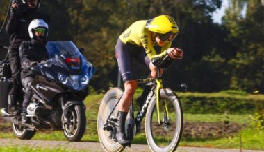 Nooijen impresses and takes overall lead with time trial victory Eneco Tour - Team Visma