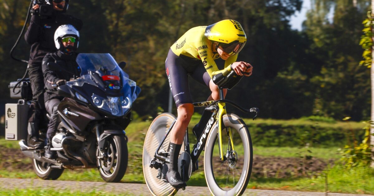 Nooijen impresses and takes overall lead with time trial victory Eneco Tour - Team Visma