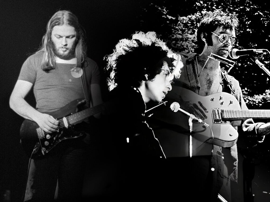 David Gilmour - Bob Dylan - Neil Young - Split