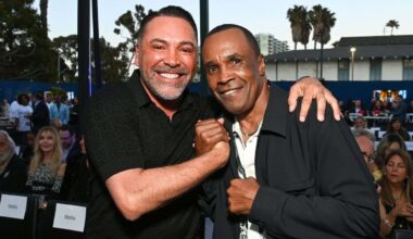 Oscar De La Hoya says current fighter reminds him of Sugar Ray Leonard: “He’s a beast”