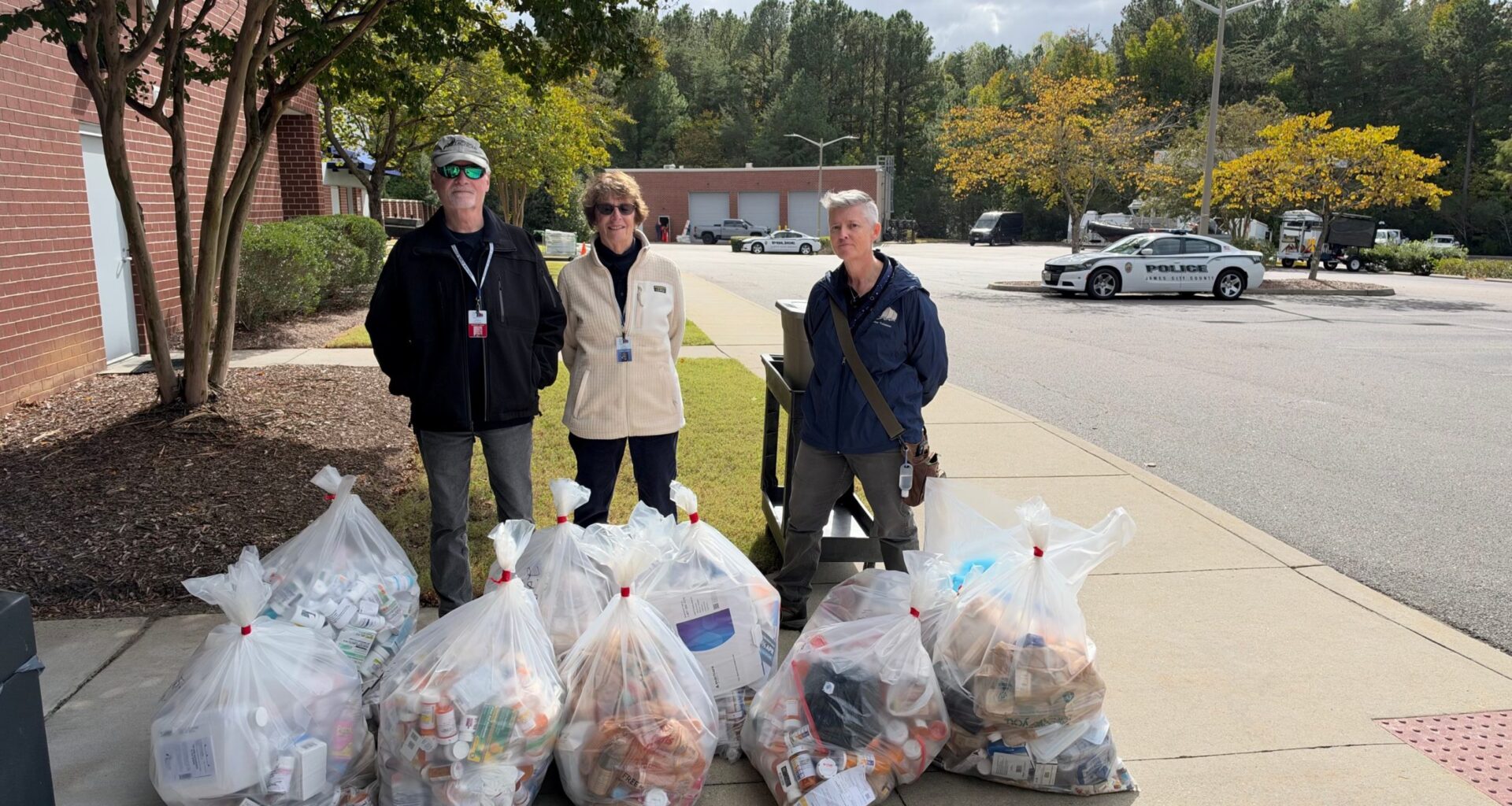 Drug take-back events in the historic triangle collect 884 pounds of medication