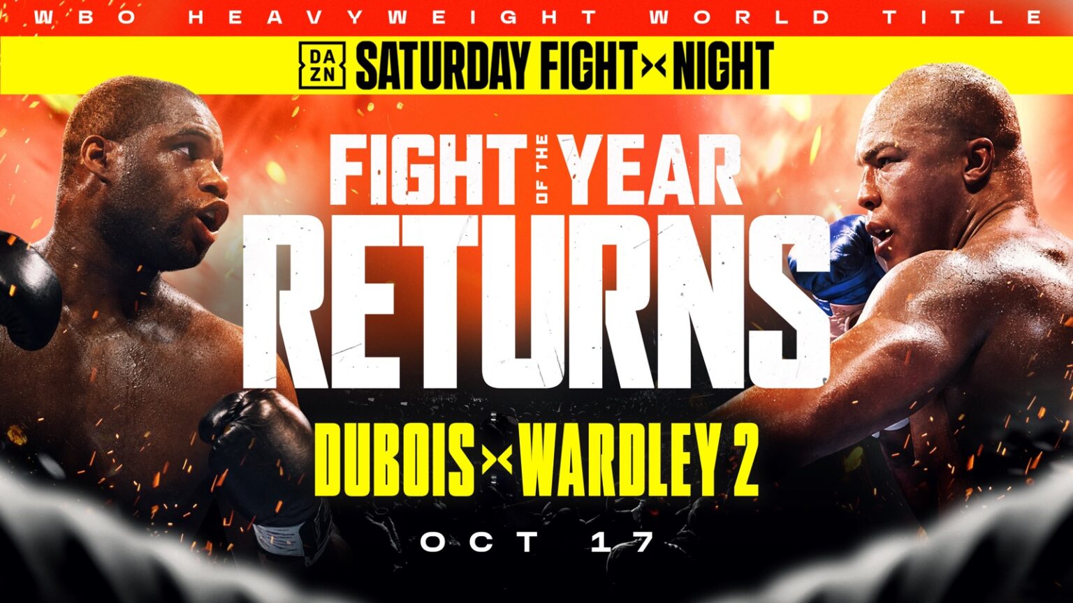 Watch Daniel Dubois vs Fabio Wardley 2 on DAZN