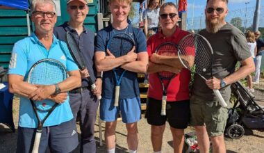 Stamford Tennis Club are celebrating a super season with three promotions