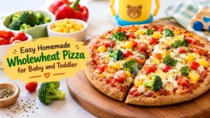 Easy Homemade Whole wheat Pizza Recipe