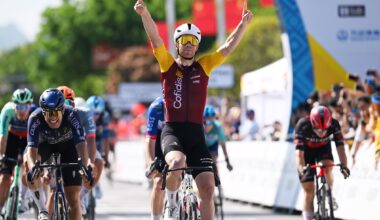 Tour of Guangxi: Milan Fretin wins again on stage 5 as Paul Magnier crashes in final kilometre