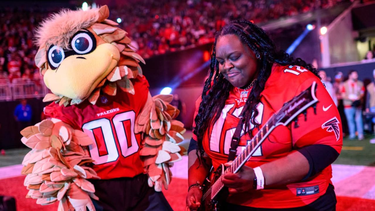 Diamond Rowe, guitarist for Atlanta nu metallers Tetrarch, got to live out a childhood dream in front of thousands of people