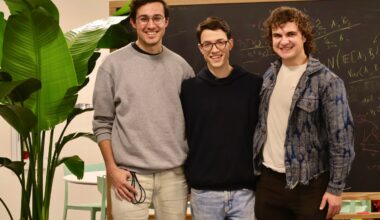 Flapping Airplanes co-founders Ben Spector, Asher Spector, and Aidan Smith.