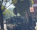 French police use UK funded 4x4 vehicle during student protest in Dunkirk
