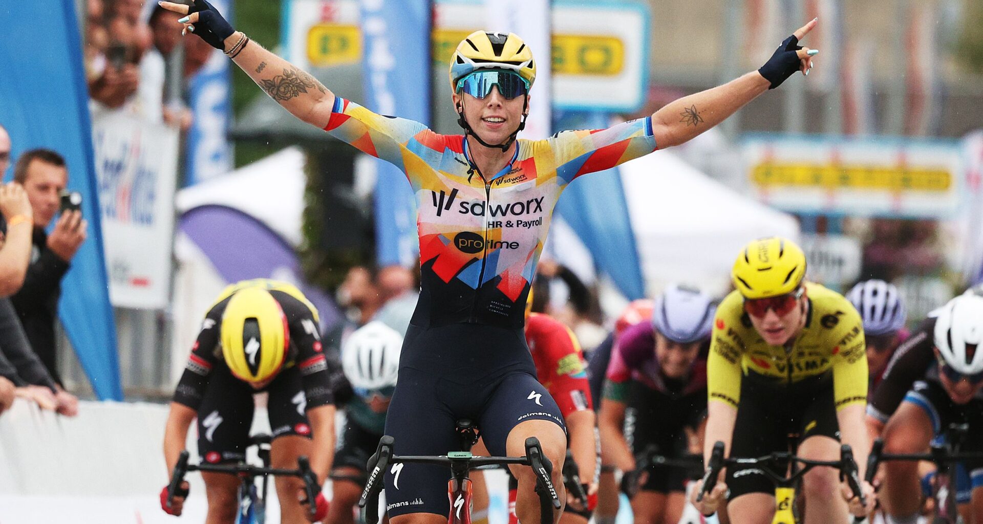Tour of Chongming Island: Lorena Wiebes storms to 21st victory of the season on stage 1