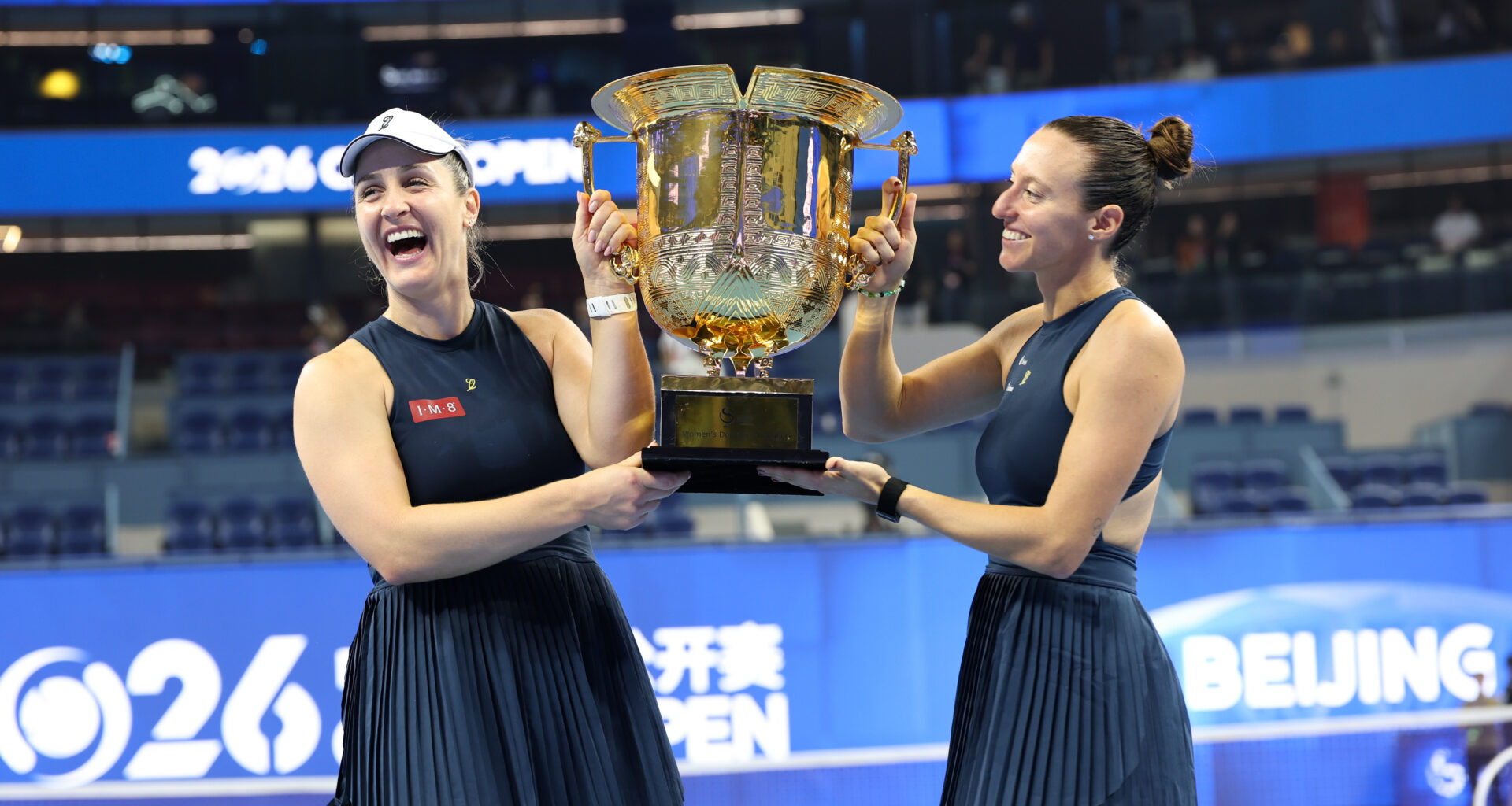Dabrowski, Stefani capture fifth title of 2026 in Beijing