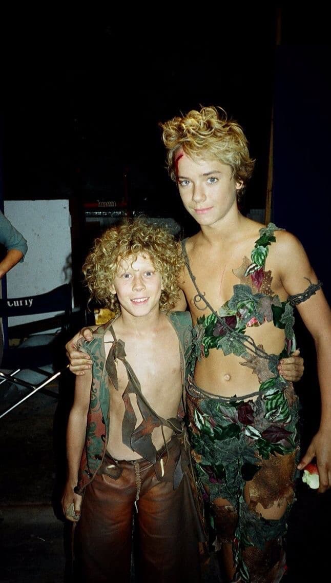 George MacKay in Peter pan as a child