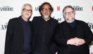 Alfonso Cuarón, Alejandro G. Iñárritu and Guillermo del Toro