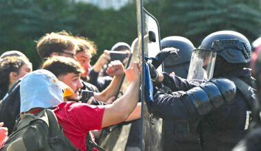 Wall Street fears ‘doom loop’ as ‘France is veering toward a full-blown civil crisis’