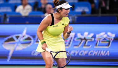 Shi rides qualifying momentum to stunner over Eala in Wuhan