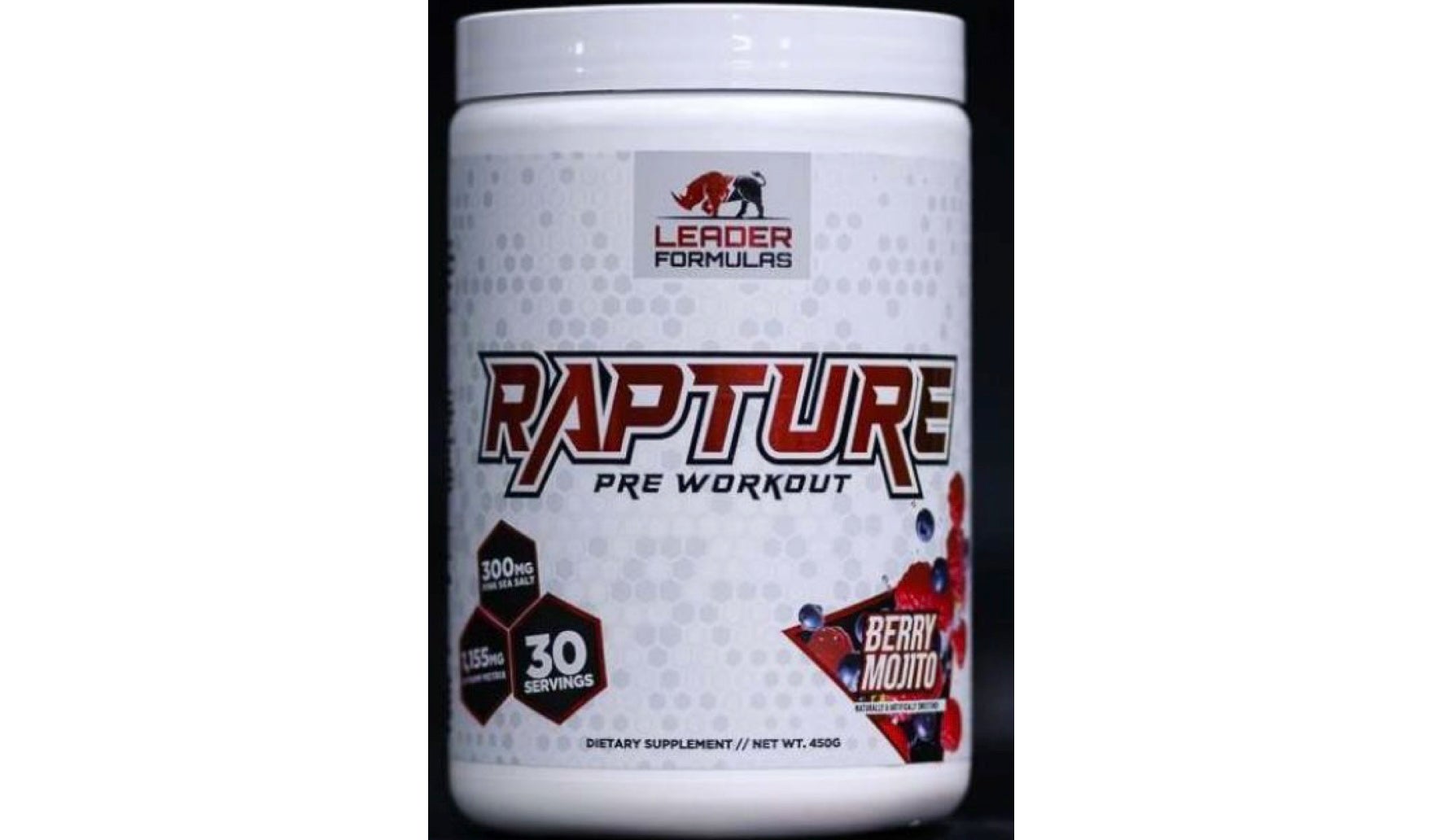 A batch of “Leader Formulas, LLC RAPTURE Preworkout” sold online and in stores between January 2025 and May 2026 was made with “1,3-Dimethylamylamine,” also known as “DMAA”