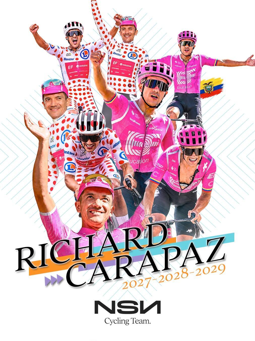 Richard Carapaz (Photo: Courtesy) קבוצת NSN