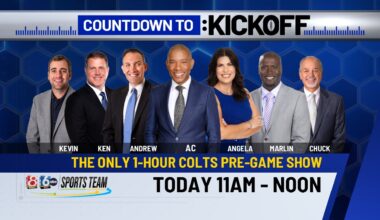 Watch Countdown to Kickoff at 11 a.m. on WISH-TV