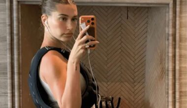 Hailey Bieber's band trick builds muscle with 4 times less weight