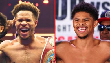 Oleksandr Usyk picks a winner in Devin Haney vs Shakur Stevenson super fight