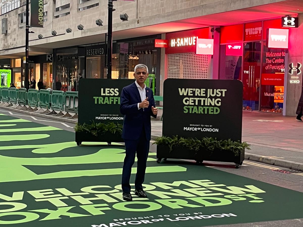 Sadiq Khan: Oxford Street pedestrianisation will rid road of 'dross' American candy shops - London Evening Standard