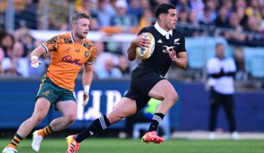 Australia 21-43 New Zealand: All Blacks hammer the Wallabies in Sydney to claim a 13th successive win