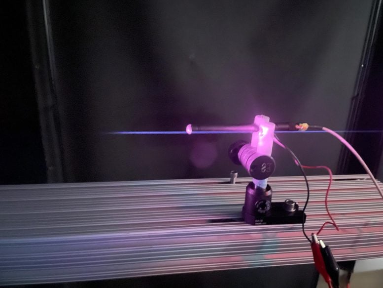 Laser Plasma Beam Antenna