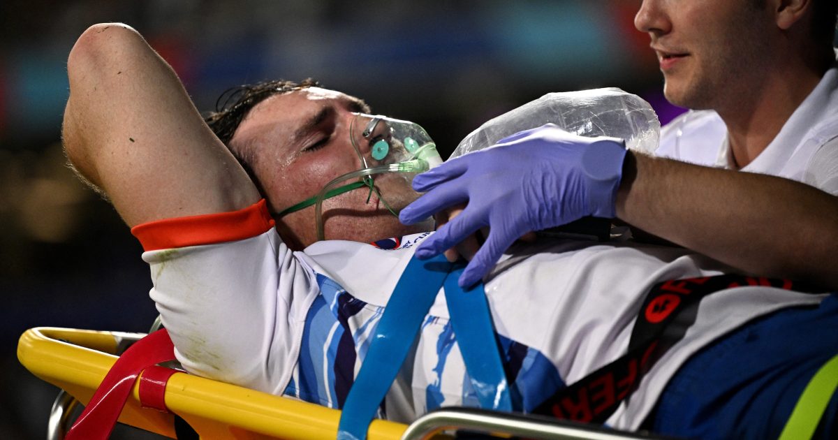 'It was quite a scary experience seeing my leg facing 90 degrees'