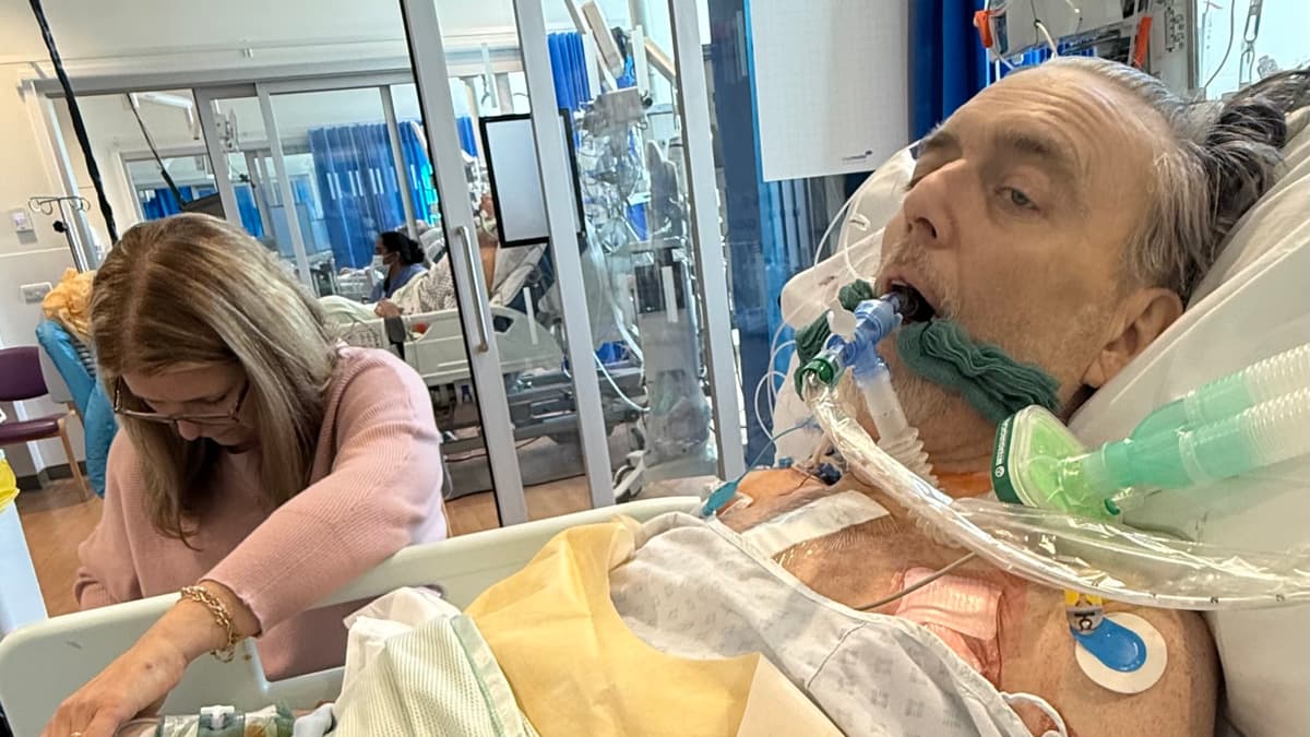 'I told my wife she could remarry as I lay dying': Farnham dad's incredible recovery after heart transplant