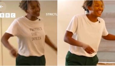 BBC Blurs Bethany Antonia Trans T-Shirt On 'Strictly Come Dancing'