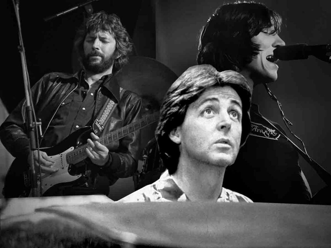 Paul McCartney - Eric Clapton - Roger Waters
